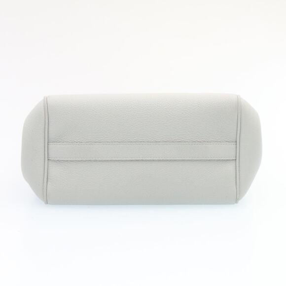 CELINE Small Fold Cabas Hand Bag Shoulder Bag Light Blue - Picture 9 of 12